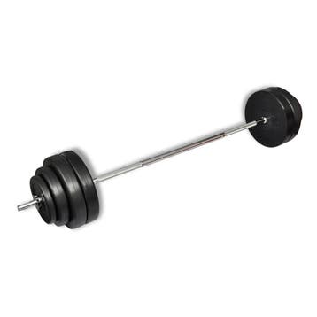 vidaXL Halter met gewichten 60 kg, Verzenden, Nieuw