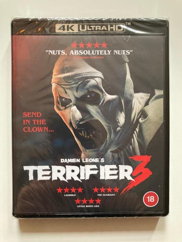 TERRIFIER 3 (IMPORT WITHOUT DUTCH SUBS) (IN SEAL) (4K ULTRA