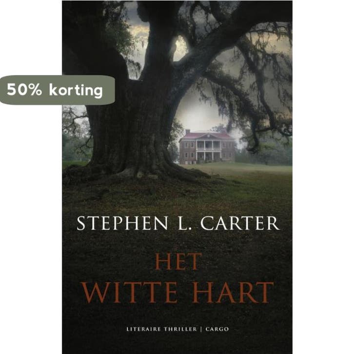 Het witte hart 9789023427254 S.L. Carter, Livres, Thrillers, Envoi