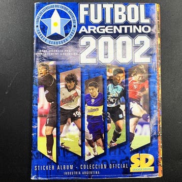 2001/02 Sticker Design Original Sticker Album Fútbol, Nieuw