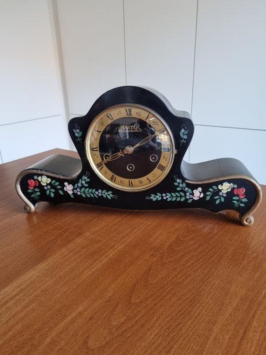 Schouwklok - Hout - 1950-1960 - Master westminsterclock, Antiek en Kunst, Antiek | Klokken