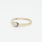 Sans prix de réserve - Bague - 14 carats Or jaune Diamant