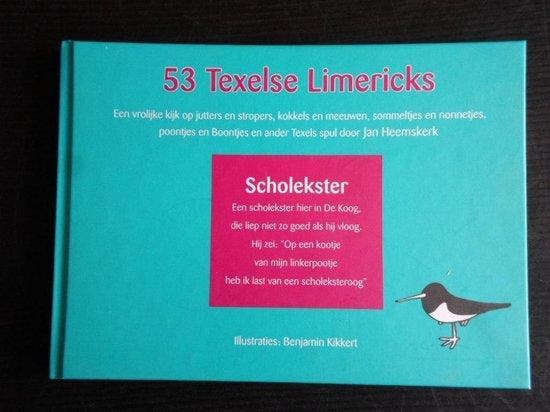 53 Texelse Limericks - Heemskerk, Livres, Littérature, Envoi