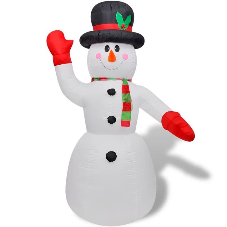 vidaXL Opblaasbare sneeuwpop 240 cm, Divers, Noël, Envoi