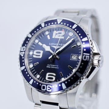 Longines - Hydroconquest - L3.641.4.96.6 - Heren - 2000-2010, Handtassen en Accessoires
