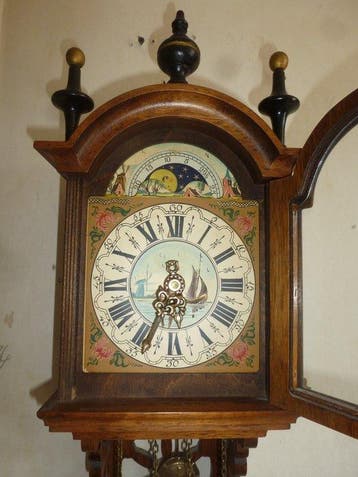 Pendule à balancier - Bois - 1950-1960