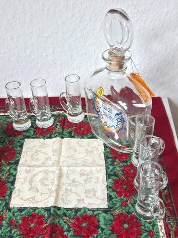 WMF / Geislingen - Drankservies voor 6 - Glas - Rustieke