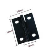 Set van 60 mini zwart ijzeren scharnieren (24x16 mm, inclus, Verzenden, Nieuw