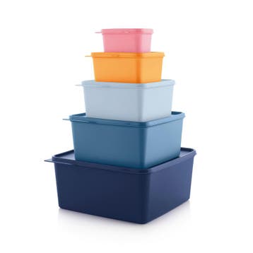 Tupperware Opbergdozen Vierkant (5), Verzenden, Nieuw