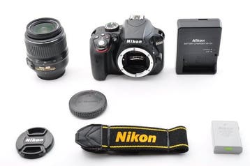 Nikon D3300  AF-S DX 3.5-5.6/18-55mm G II VR ED [#1654], Nieuw