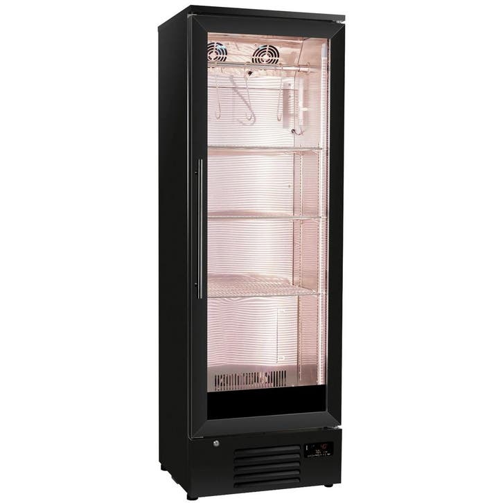 Dry Aging Kast | 293L | Zwart | 0°C/+10°C | Geforceerd |, Zakelijke goederen, Horeca | Keukenapparatuur, Nieuw in verpakking, Verzenden