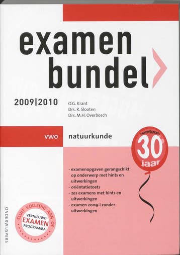 Examenbundel Natuurkunde Vwo 2009/2010 9789006075601, Verzenden, O.G. Krant