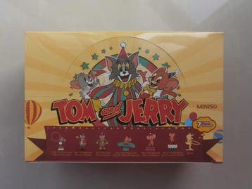 MINISO - Speelgoedfiguurtjes Tom & Jerry Circus Series, Nieuw in verpakking