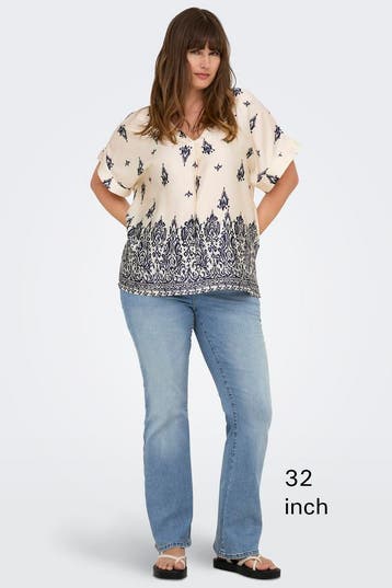 ONLY flared jeans Sally50Maat 46/48 (XL) of groter, Verzenden, Nieuw, Overige kleuren