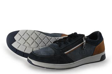 Bugatti Veterschoenen in maat 43 Blauw, Kleding | Heren, Schoenen, Bugatti, Zo goed als nieuw, Veterschoenen, Verzenden