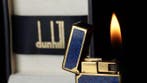 Dunill - Lapis Lazuli Pattern Rollagas Lighter - Zonder, Nieuw