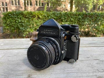 Asahi, Pentax 6x7 + takumar 90mm f/2.8 lens Appareil photo