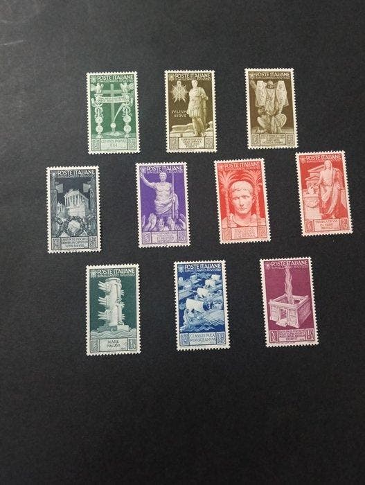 Royaume d’Italie 1937/1937 - Série bimillénaire naissance, Postzegels en Munten, Postzegels | Europa | Italië