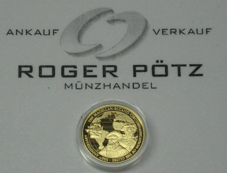 Malta 50 Euro goud 2022 Pp Magellan goud, Postzegels en Munten, Munten | Europa | Euromunten, België, Verzenden