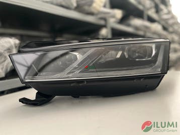 SKODA OCTAVIA 4 FULL LED KOPLAMP LINKS 5E4941015A, Auto-onderdelen, Verzenden, Gebruikt, Skoda