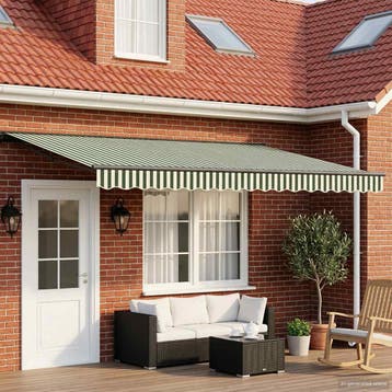 vidaXL Elektrisch Uitschuifbare Zonneluifel 4 × 3,5 m, Tuin en Terras, Zonneschermen, Verzenden, Nieuw
