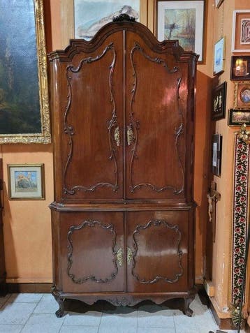 Armoire dangle - Acajou