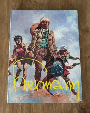 Hermann - Monographie + Trilogie USA - 4x C + jaquette - 4, Nieuw