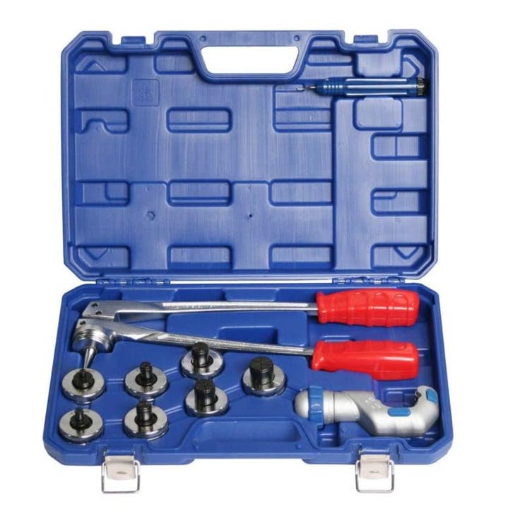 Optrompset | leiding optromper in luxe koffer. inch maten, Autos : Pièces & Accessoires, Climatisation & Chauffage, Envoi