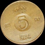 Suède. Gustaf VI Adolf. 5 Öre 20x 1954 incl. box (Sans prix, Postzegels en Munten, Postzegels | Europa | Rusland, Gestempeld