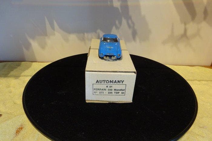 Automany 1:43 - Modelauto - Ferrari 500 Mondial, Hobby en Vrije tijd, Modelauto's | 1:5 tot 1:12