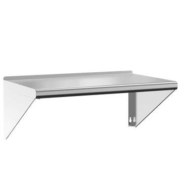 Wandschap RVS 75cm | 34% Retour Deal | Sla je slag!, Verzenden, Zo goed als nieuw