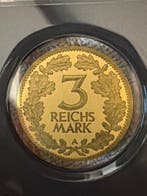 Allemagne. 3 Reichsmark, 1/200 Oz (.999) mit CoA (Sans prix
