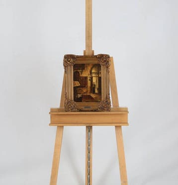 Piet in ’t Hout (1878-1965) - Kerkinterieur