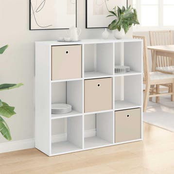 vidaXL Dressoir Wit 102 x 31 x 99,5 cm, Verzenden