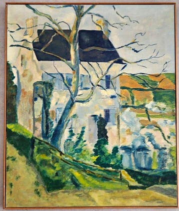 À la manière de Paul Cézanne (1839–1906) - La Maison et, Antiquités & Art