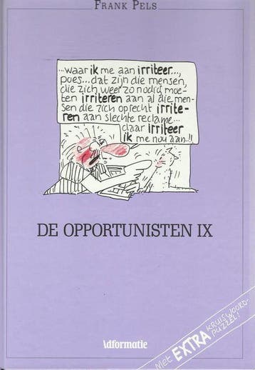 Opportunisten ix (adformatie stripalbums) - Pels, Verzenden