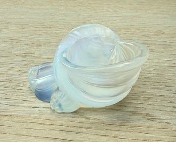 Sabino France – Opalescent glazen schelp / vide-poche –, Antiek en Kunst
