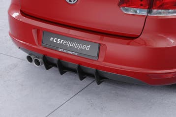 Racing diffuser | Achterbumper voor VW Golf 6 (Type 1K) HA33, Auto-onderdelen, Verzenden, Nieuw