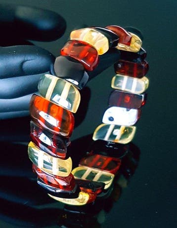Amber Unieke natuurlijke Baltisch barnsteenarmband- 12 g
