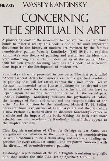 Concerning the Spirit in Art 9780486234113 Wassily Kandinsky, Verzenden, Zo goed als nieuw, Wassily Kandinsky