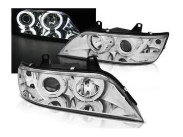 CCFL Angel Eyes koplampen Chrome geschikt voor BMW Z3, Auto-onderdelen, Verlichting, Verzenden, Nieuw, BMW