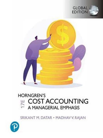 Horngrens Cost Accounting, Global Edition 9781292363073, Boeken, Verzenden, Zo goed als nieuw, Srikant Datar