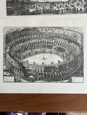 Giovanni Battista Piranesi (1720-1778), after - Veduta Roma, Antiquités & Art