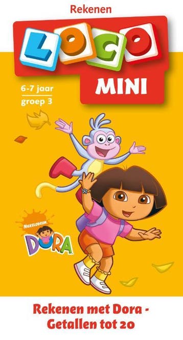Rekenen met Dora - getallen tot 20 / Mini Loco / 1 M. Junga, Verzenden, Zo goed als nieuw, M. Junga