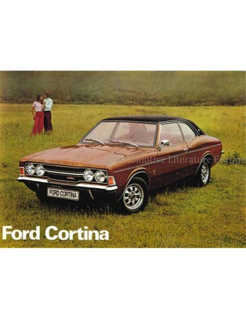 1975 FORD CORTINA BROCHURE ENGELS, Nieuw