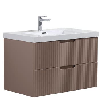 Badkamermeubel Set Thermis 80cm Roze Badmeubel, Verzenden, Nieuw