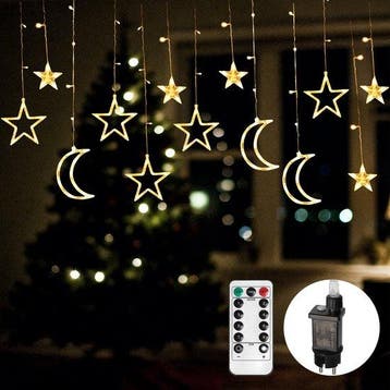 LED Lichtgordijn - Kerstversiering  - Kerstverlichting - 3 m, Verzenden, Nieuw