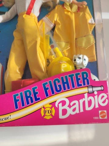 Barbie - Barbiepop Fire Fighter Barbie 1994 - 1990-2000 -