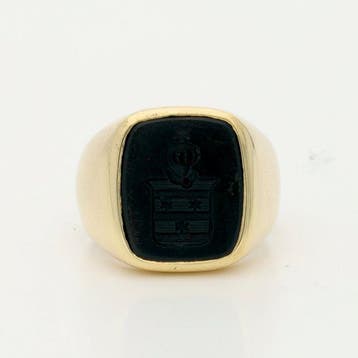 Ring - 18 karaat Geel goud, Handtassen en Accessoires, Ringen, Nieuw