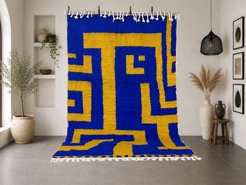 Tapis en laine 100 % – Tissage traditionnel – Nouvelle, Nieuw